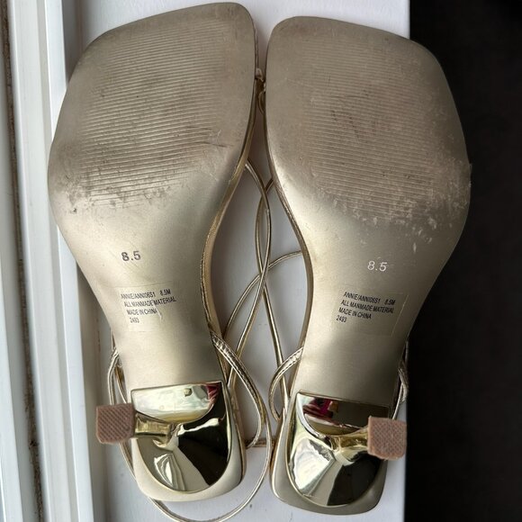 Steve Madden Annie Heels - Champagne - Picture 5 of 11